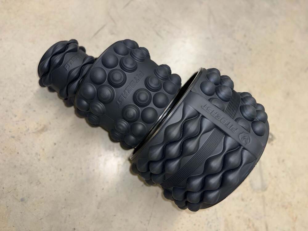 FitBeast Back Roller Set 3-Pack - Deep Tissue Foam Massage Wheels for Back Pain